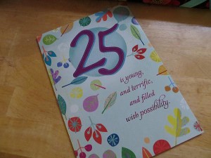 25th-birthday-card
