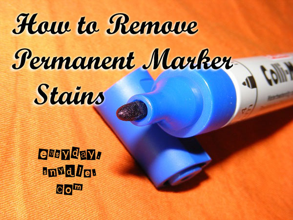 How To Remove Permanent Marker Starsricha