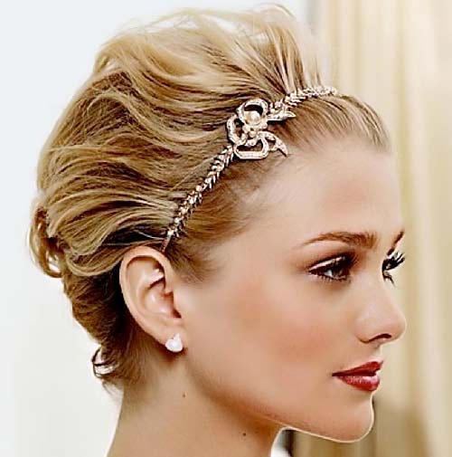 Short Hairstyles For Bridesmaids
