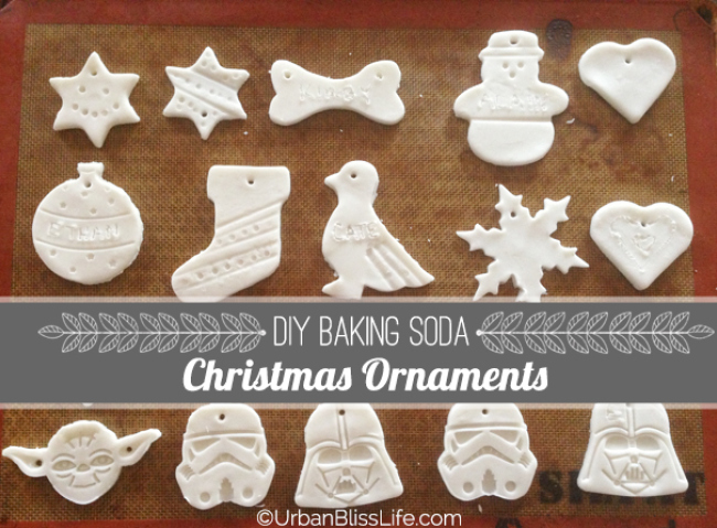Baking Soda Christmas Ornaments