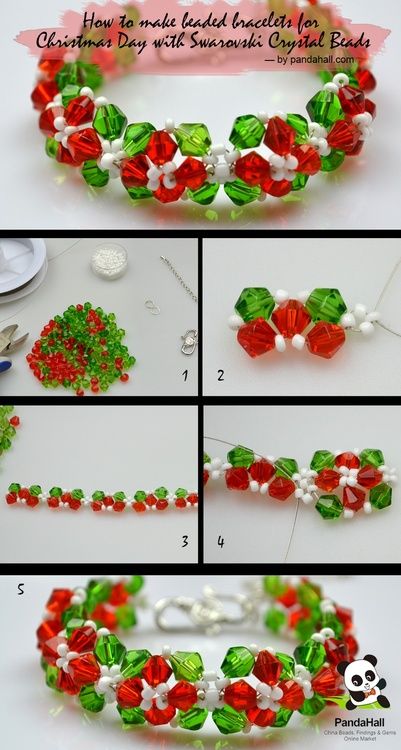 DIY Christmas Bracelets
