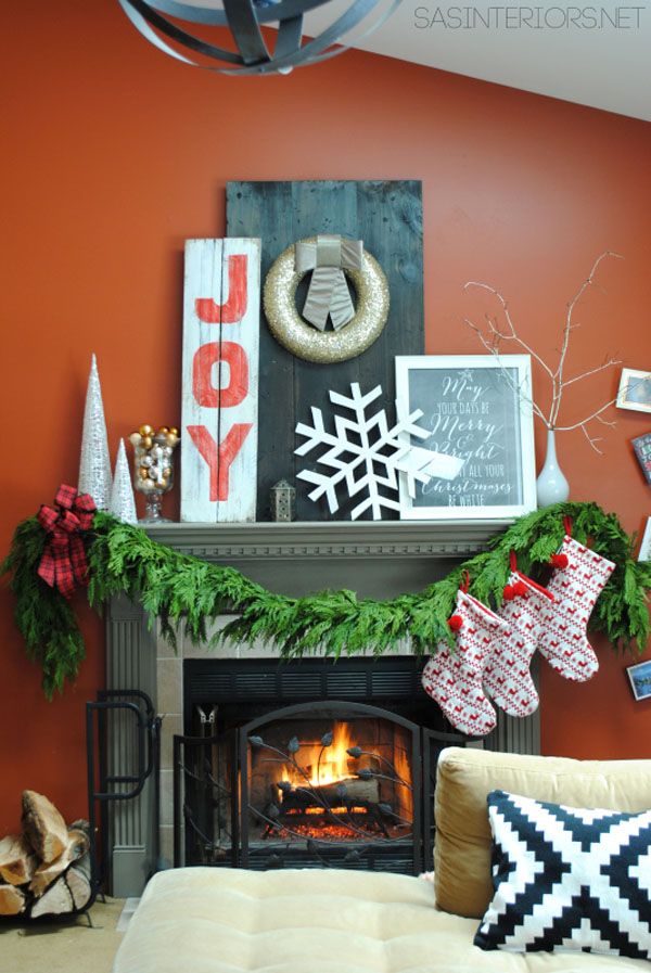 Gorgeous Mantel For Your Living Room Fireplace
