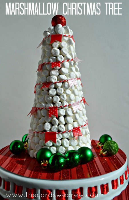 Hot Cocoa Bar Marshmallow Christmas Tree