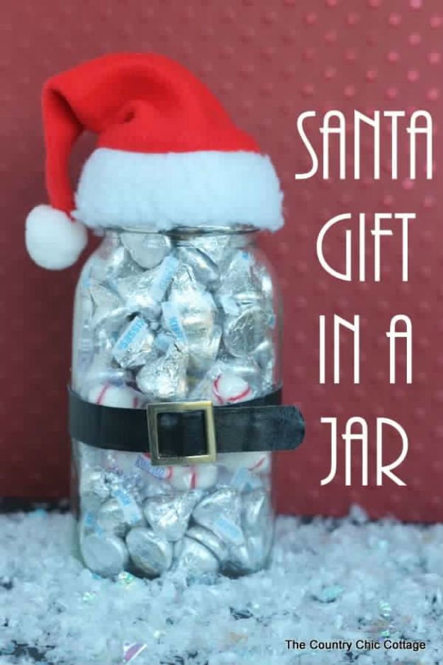 Santa In A Jar