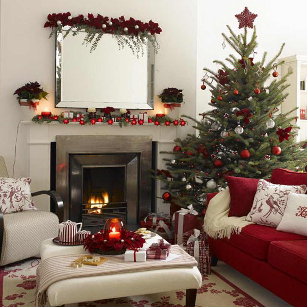 50 Stunning Christmas Decorations For Your Living Room Starsricha