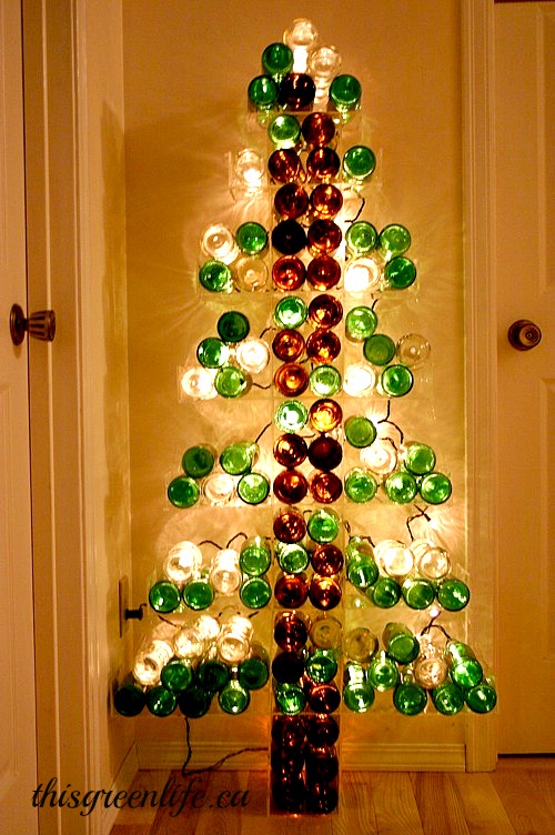 Wine Bootle Christmas Tree