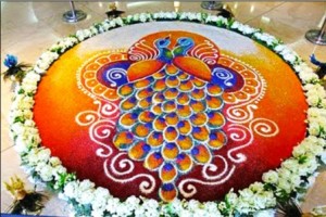 peacock-rangoli