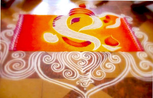 rangoli-design-ganesha