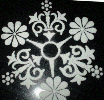 stencil-rangoli