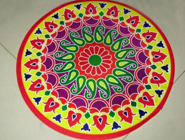 Latest Rangoli Designs For Diwali Starsricha