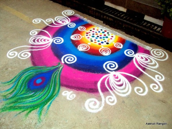 Latest Rangoli Designs For Diwali Starsricha