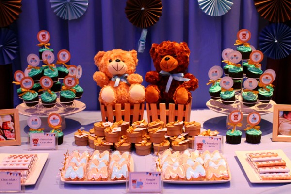 teddy bear themed birthday party for girl