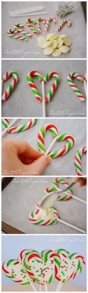 Candy Cane Hearts