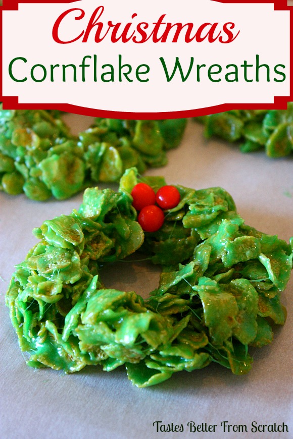 Christmas Cornflakes Wreath