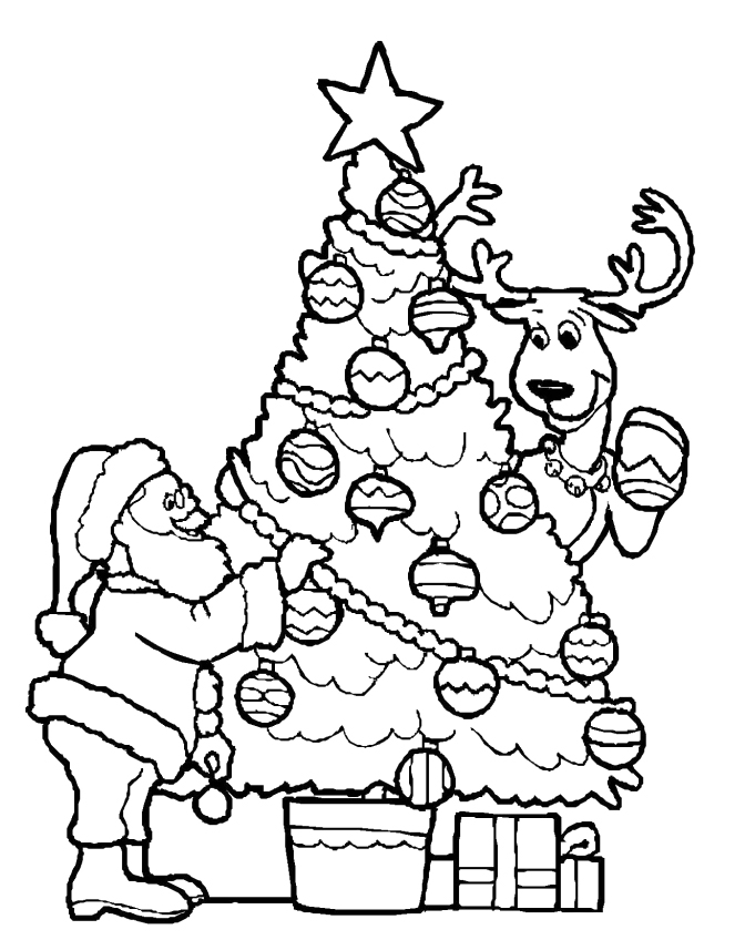 Color the Christmas Tree