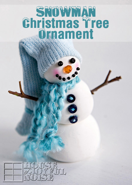 DIY Christmas Snowman