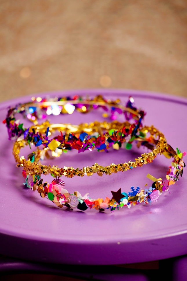 DIY Confetti Crown