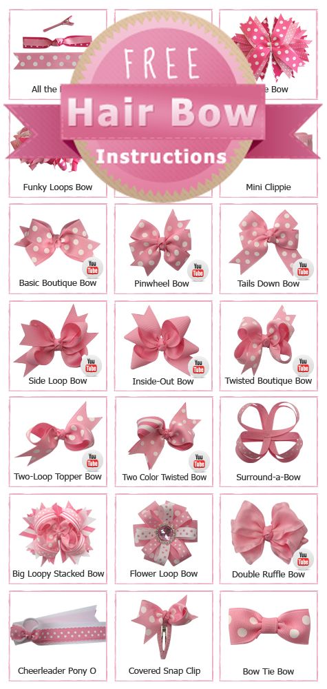 DIY Girly Hairbows