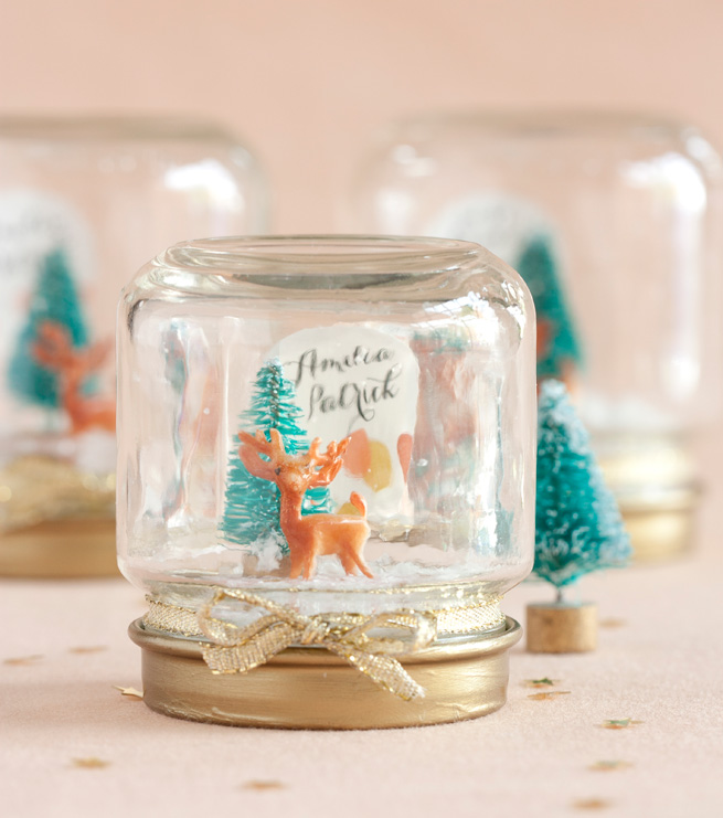 DIY Mini Snow Globe