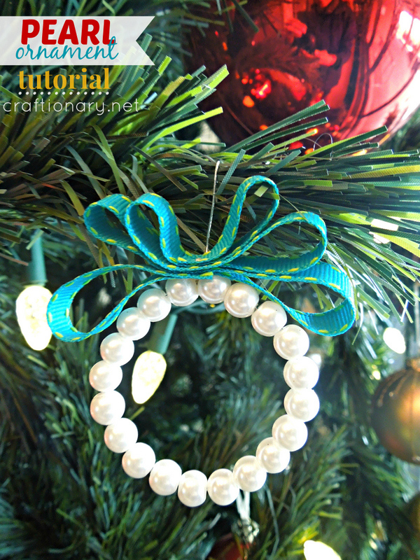 DIY Pearl Wreath For Kids