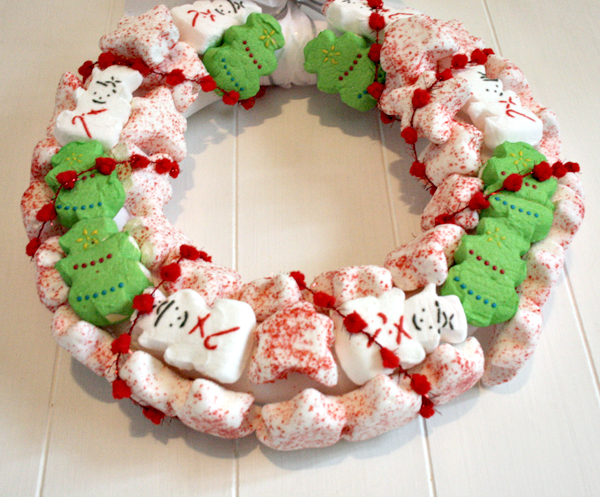 Edible Christmas Wreath