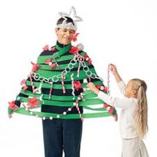 Human Christmas Tree