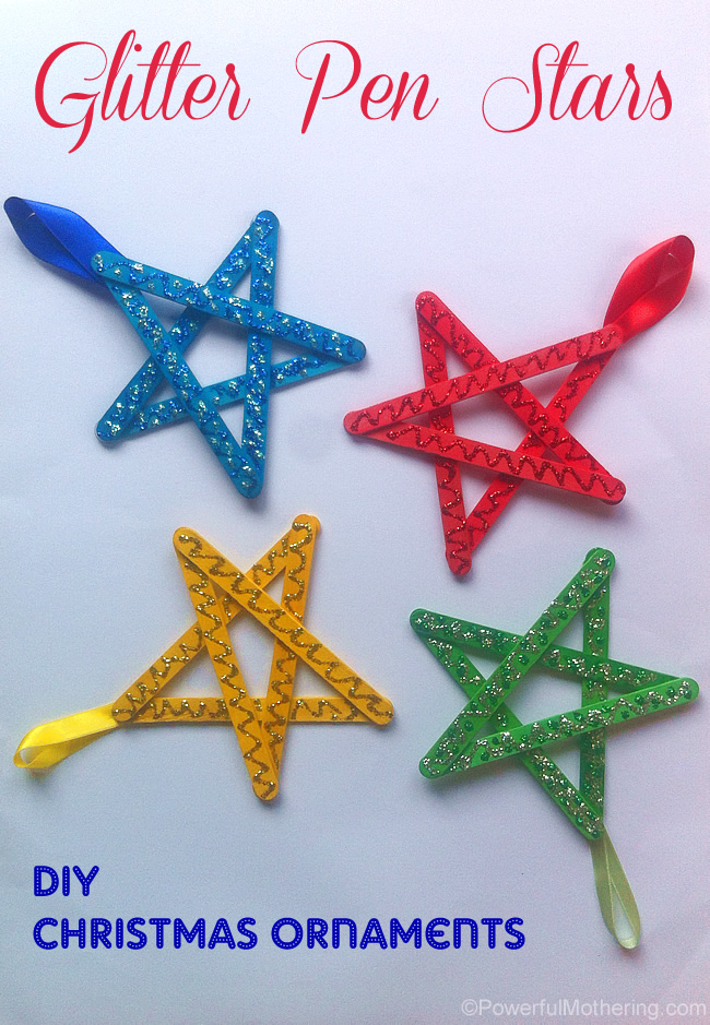 Popsicle Stick Christmas Star