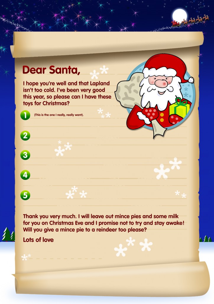 Send A Letter To Santa