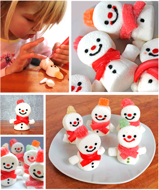 Snowman Marshmallows