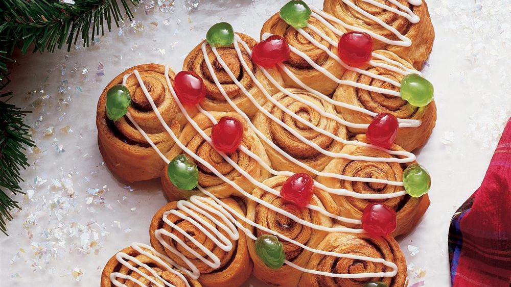 Sticky Buns Christmas Tree