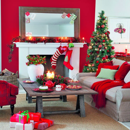 50 Stunning Christmas Decorations For Your Living Room